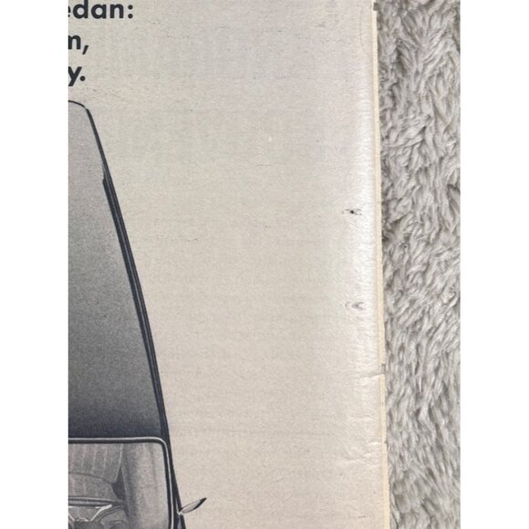 1967 VW Squareback Sedan Wagon Comparison Volkswagen Original Magazine Ad - Picture 7 of 10